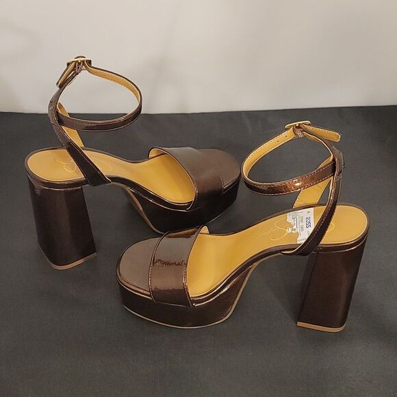 BRAND NEW JESSICA SIMPSON RAZON WOMEN'S HIGH HEEL SANDAL S2 - Picture 8 of 14